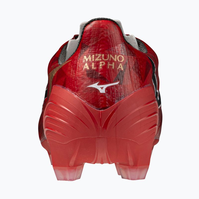 Scarpe da calcio uomo Mizuno α II Pro Md morelia 40th rosso/nero/oro 3