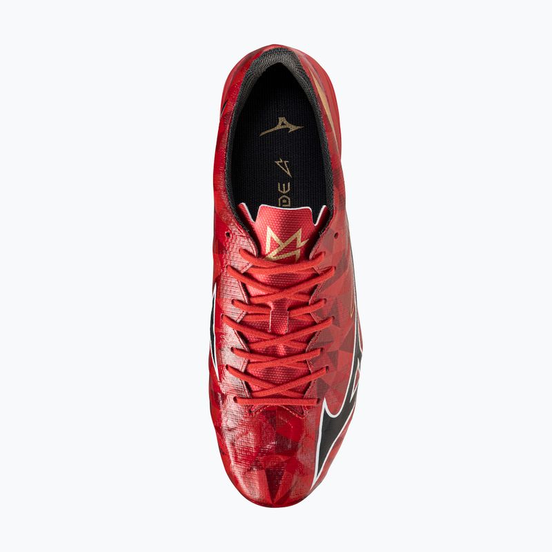 Scarpe da calcio uomo Mizuno α II Pro Md morelia 40th rosso/nero/oro 5