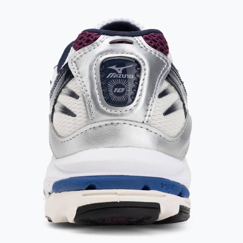Scarpe Mizuno Wave Rider 10 white/baritone blue/dark purple 6