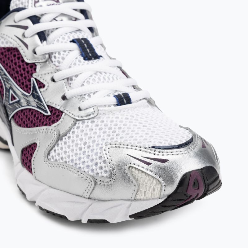 Scarpe Mizuno Wave Rider 10 white/baritone blue/dark purple 7