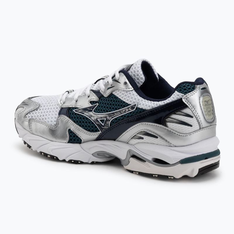 Scarpe da running Mizuno Wave Rider 10 white/baritone blue/deep teal 3