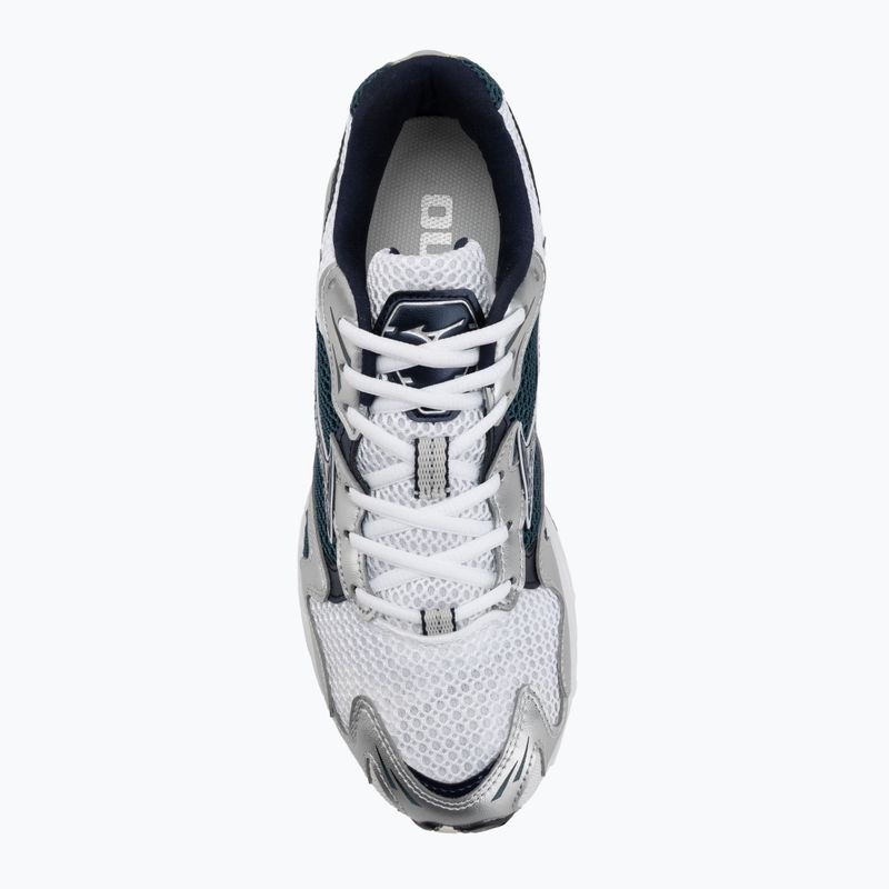 Scarpe da running Mizuno Wave Rider 10 white/baritone blue/deep teal 5