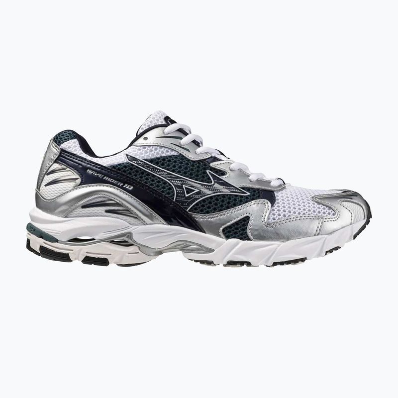 Scarpe da running Mizuno Wave Rider 10 white/baritone blue/deep teal 8