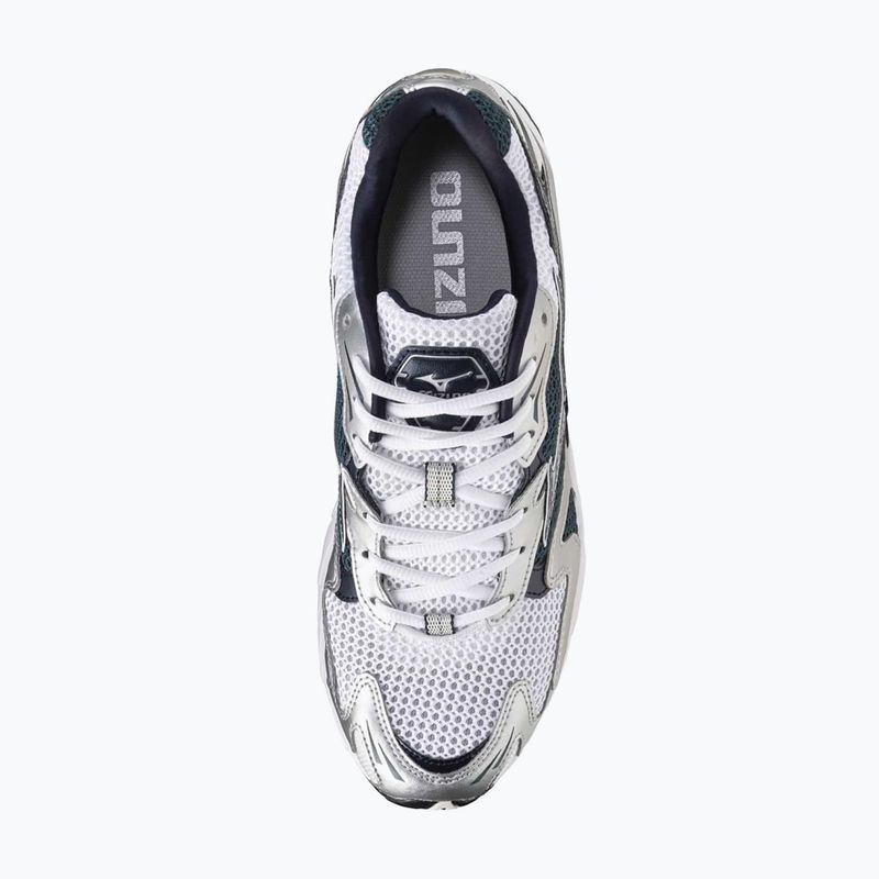 Scarpe da running Mizuno Wave Rider 10 white/baritone blue/deep teal 12