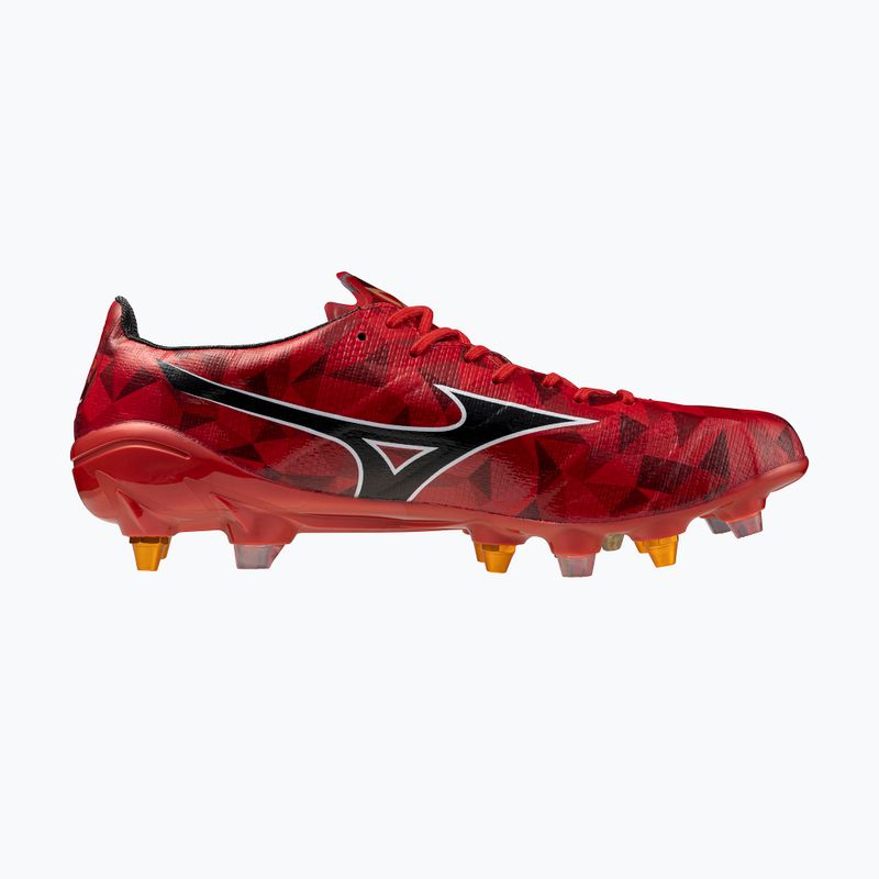 Scarpe da calcio da uomo Mizuno α II Japan Mix apricot 40th red/nero/gold 2