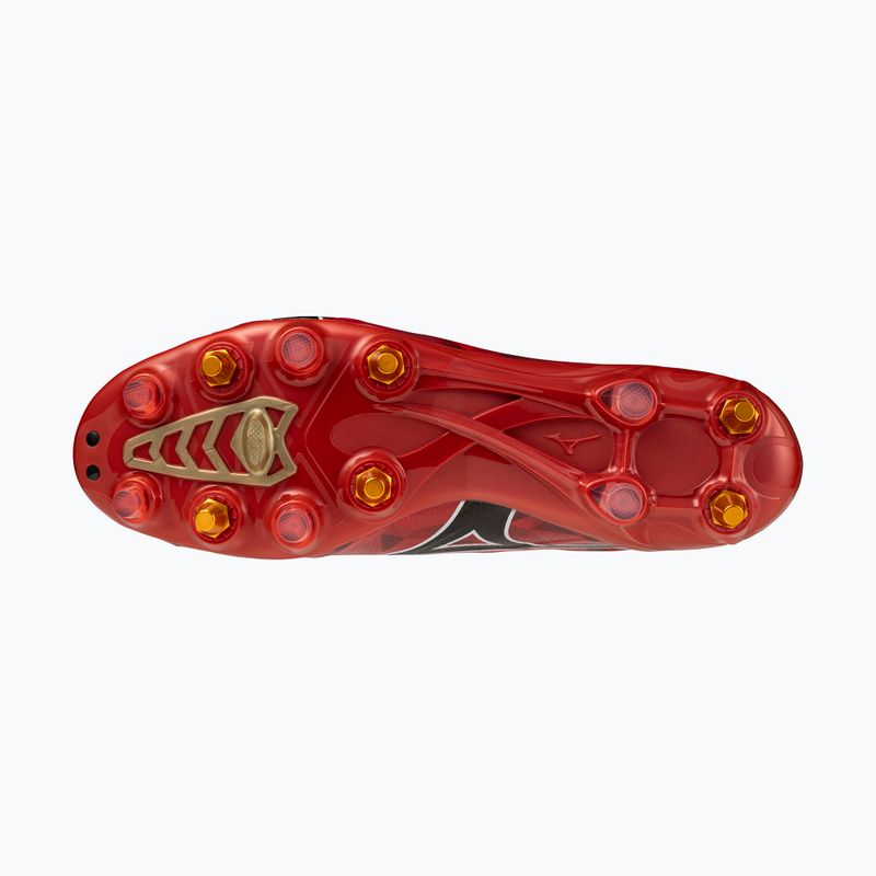 Scarpe da calcio da uomo Mizuno α II Japan Mix apricot 40th red/nero/gold 4