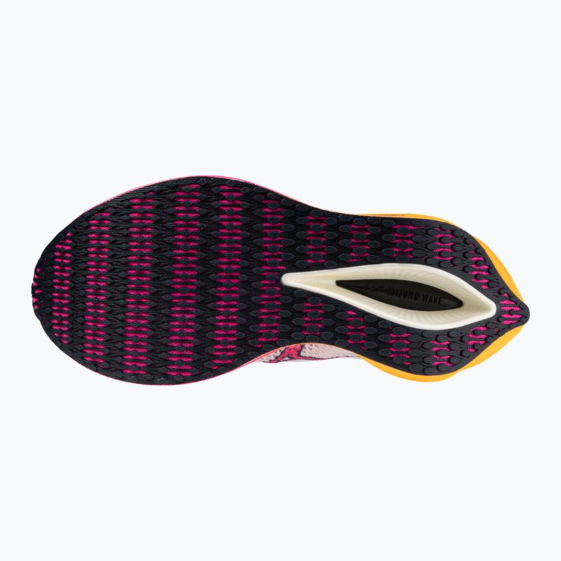 Mizuno Wave Rebellion Pro 3 scarpa da corsa bianco/rosa tetra/arancione 6