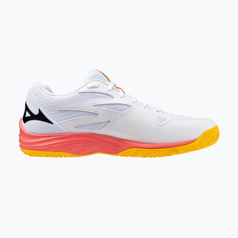 Scarpa da pallavolo Mizuno Thunder Blade Z bianco/corallo infuocato 2/citrus 2