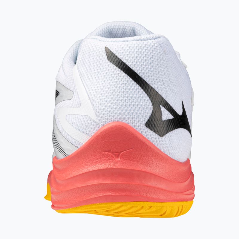 Scarpa da pallavolo Mizuno Thunder Blade Z bianco/corallo infuocato 2/citrus 3