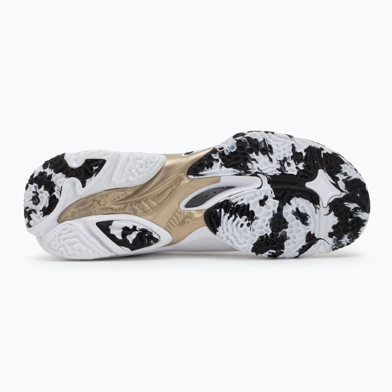 Scarpe da pallavolo Mizuno Wave Lightning Z8 white/black/gold 4