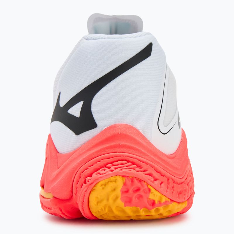 Scarpe da pallavolo Mizuno Wave Lightning Z8 bianco/fuoco corallo 2/citrus 6