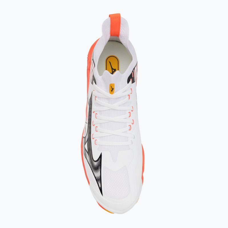 Scarpe da pallavolo Mizuno Wave Lightning Neo 3 bianco/fuoco corallo 2/citrus 5