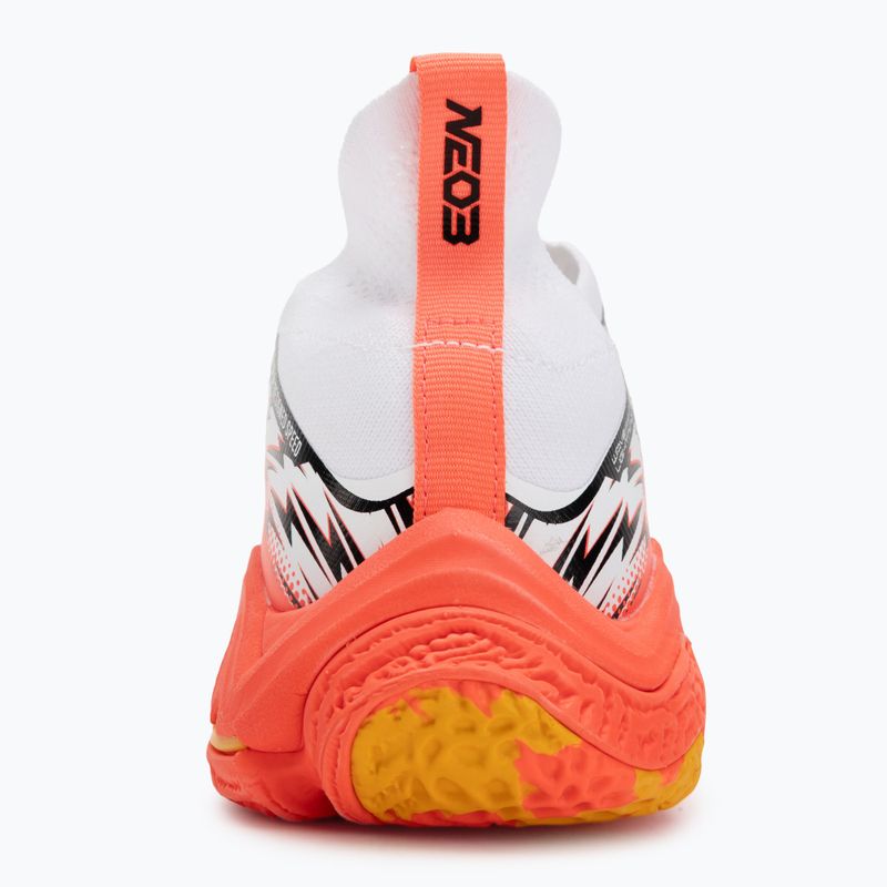 Scarpe da pallavolo Mizuno Wave Lightning Neo 3 bianco/fuoco corallo 2/citrus 6