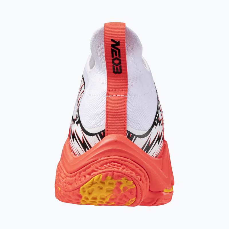 Scarpe da pallavolo Mizuno Wave Lightning Neo 3 bianco/fuoco corallo 2/citrus 10