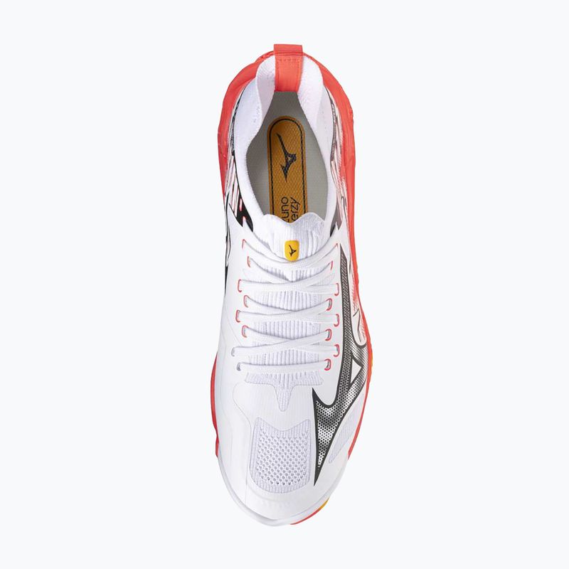 Scarpe da pallavolo Mizuno Wave Lightning Neo 3 bianco/fuoco corallo 2/citrus 12