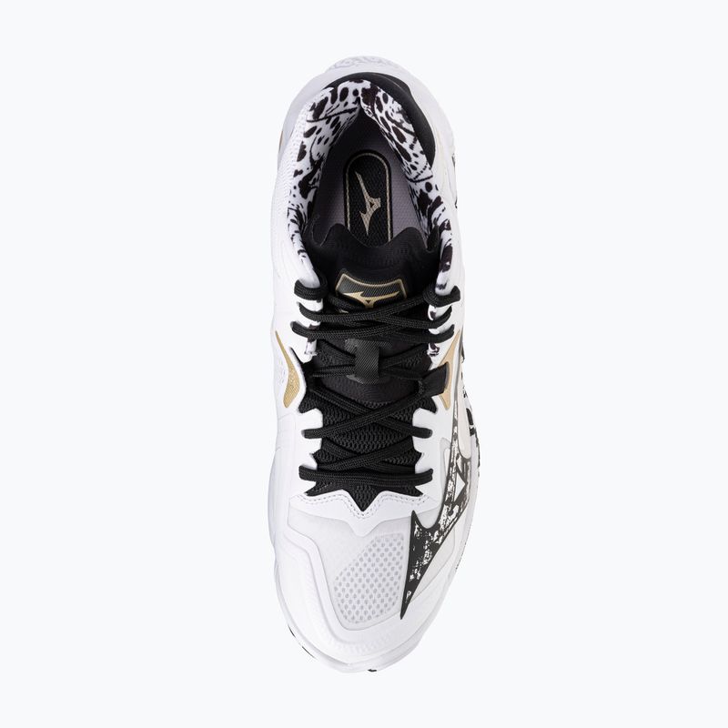 Scarpe da volley Mizuno Wave Lightning Z8 Mid white/black/ge gold 12