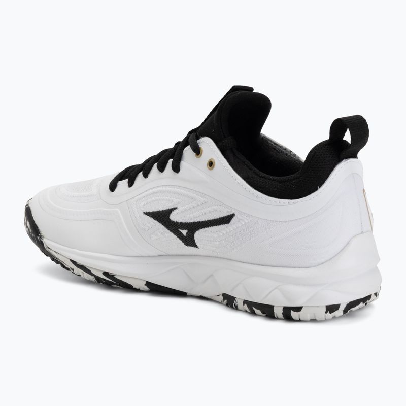 Scarpe da pallavolo Mizuno Wave Luminous 3 white/black/ge gold 3