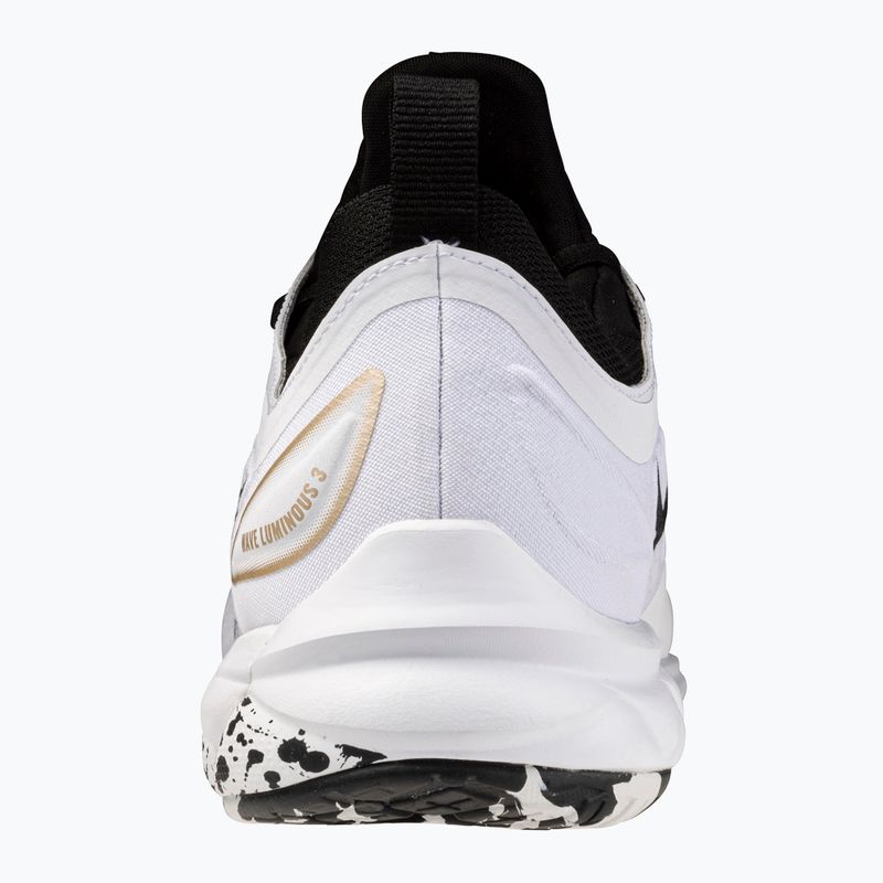 Scarpe da pallavolo Mizuno Wave Luminous 3 white/black/ge gold 3