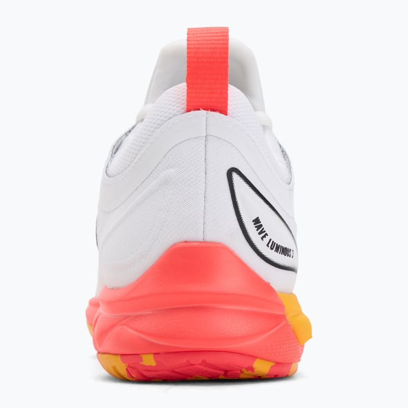 Scarpe da pallavolo Mizuno Wave Luminous 3 bianco/corallo infuocato 2/citrus 6
