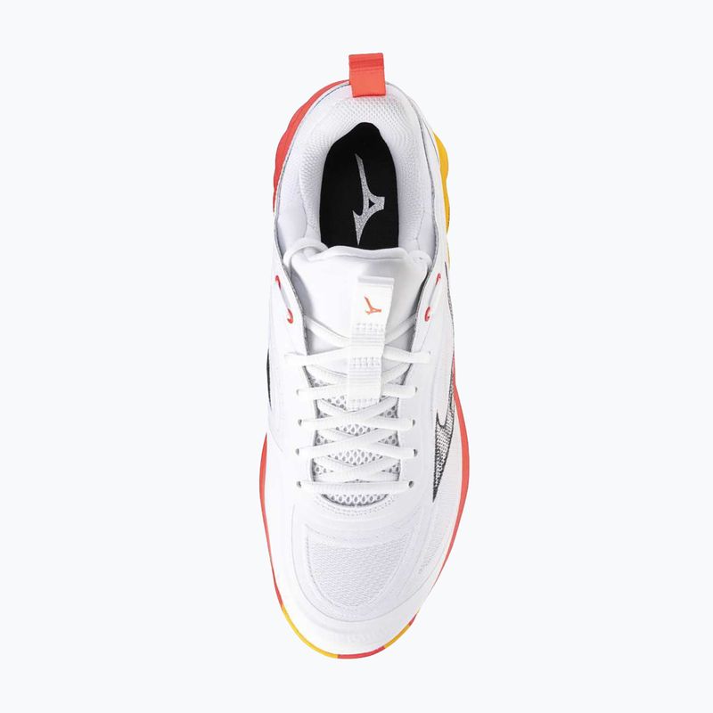 Scarpe da pallavolo Mizuno Wave Luminous 3 bianco/corallo infuocato 2/citrus 5