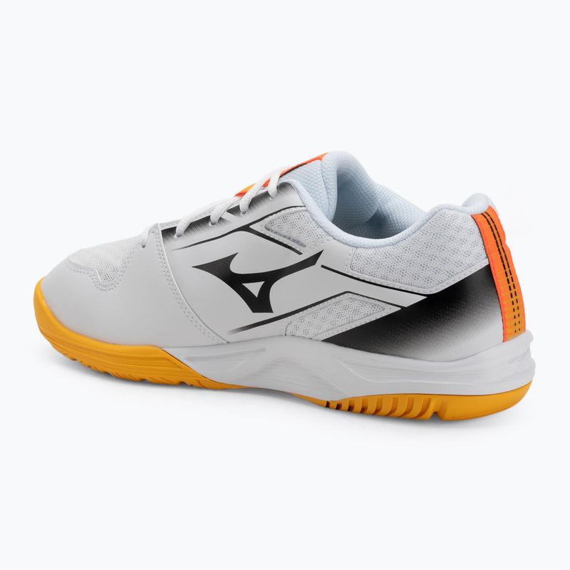 Scarpe da pallavolo Mizuno Cyclone Speed 5 bianco/fiery coral 2/citrus 3