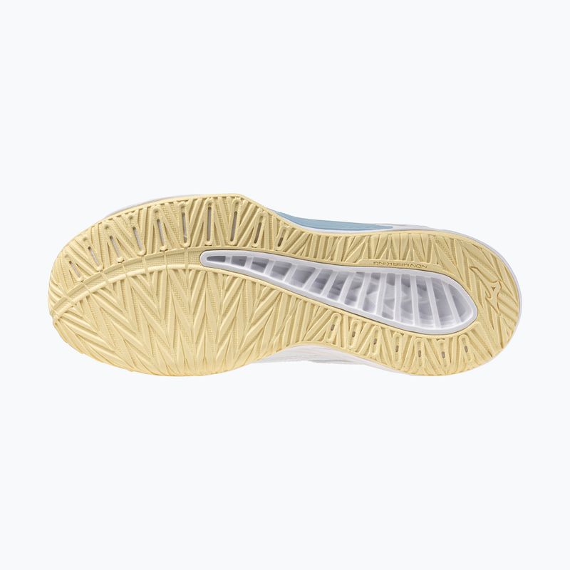 Scarpe da pallavolo donna Mizuno Thunder Blade Z bianco/calipso coral/pale banana 4