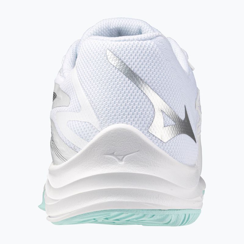 Scarpe da pallavolo da donna Mizuno Thunder Blade Z bianco/blu 3