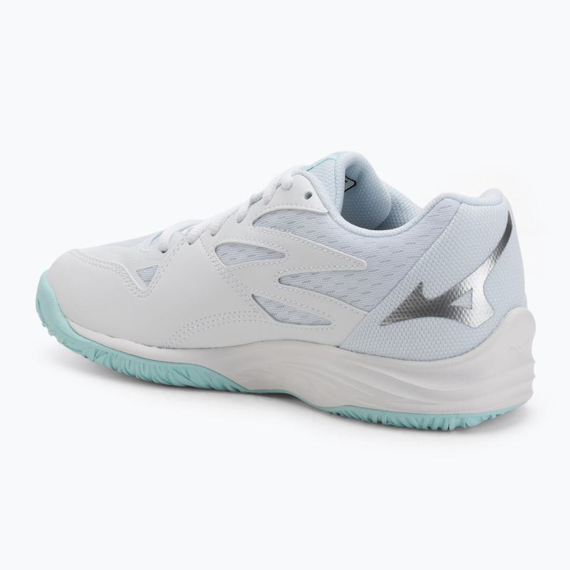 Scarpe da pallavolo da donna Mizuno Thunder Blade Z bianco/blu 3