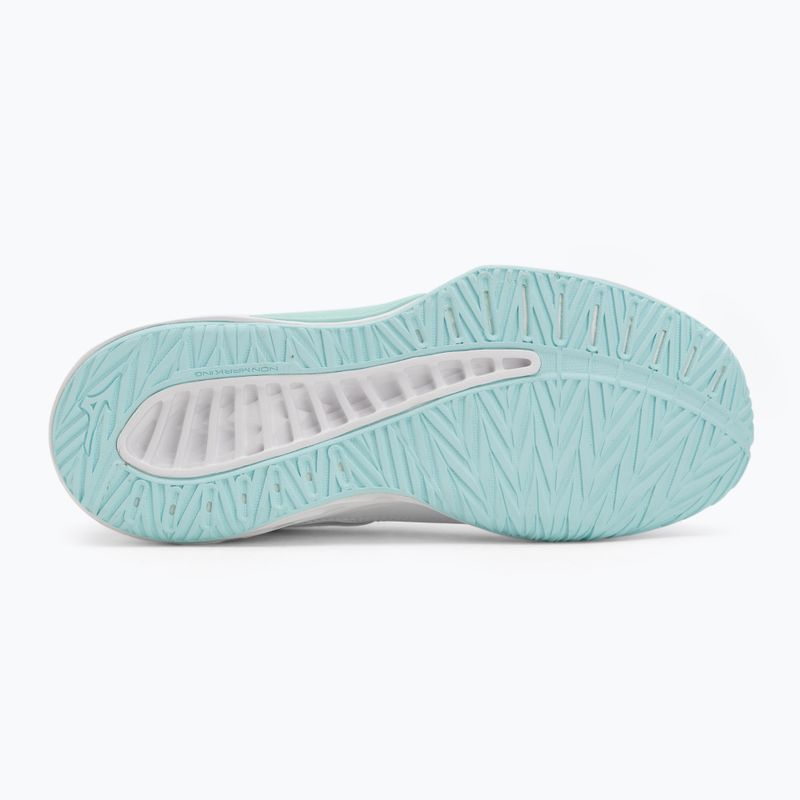 Scarpe da pallavolo da donna Mizuno Thunder Blade Z bianco/blu 4