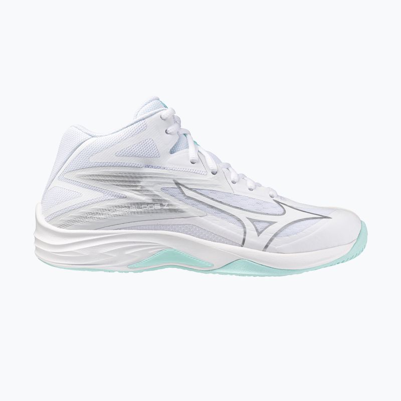 Scarpe da volley donna Mizuno Thunder Blade Z Mid white/blue tint 8