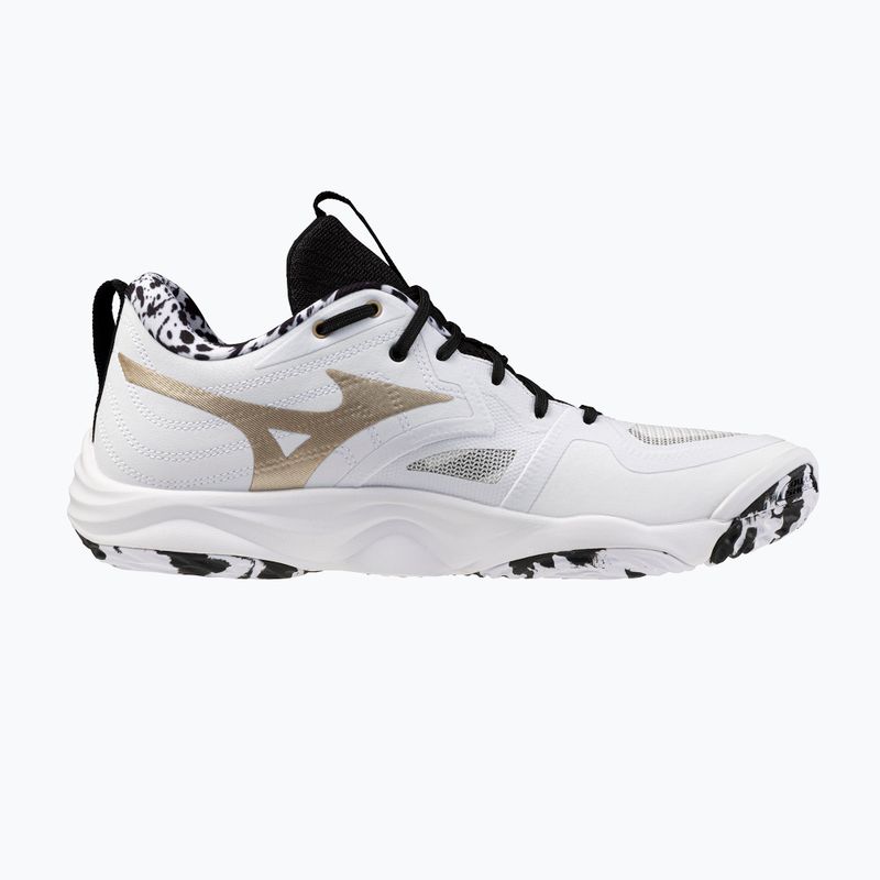 Scarpe da pallavolo Mizuno Wave Momentum Elite white/black/ge gold 9