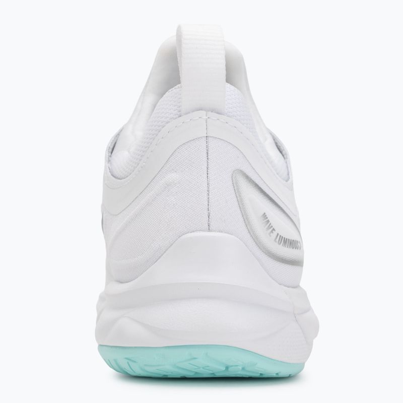 Scarpe da pallavolo da donna Mizuno Wave Luminous 3 bianco/blu 6