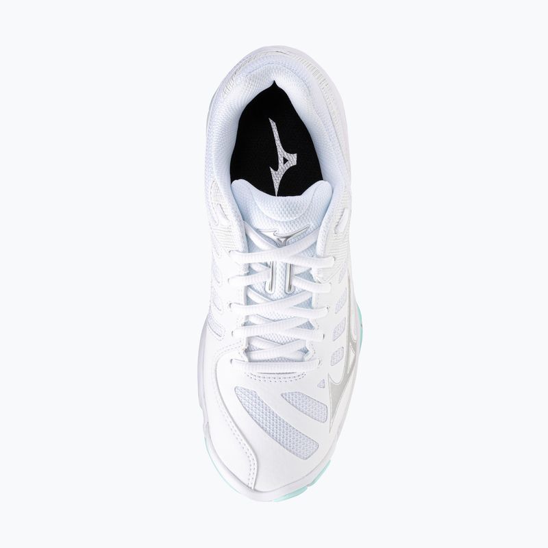 Scarpe da pallavolo donna Mizuno Wave Voltage 2 white/blue tint 12