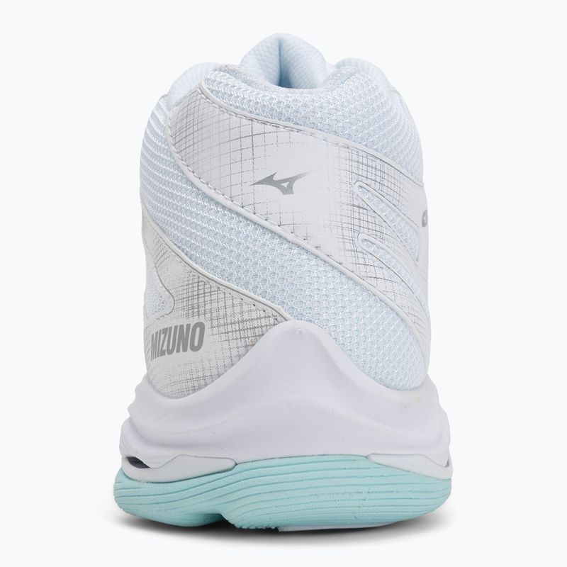Scarpe da volley donna Mizuno Wave Voltage 2 Mid white/blue tint 6