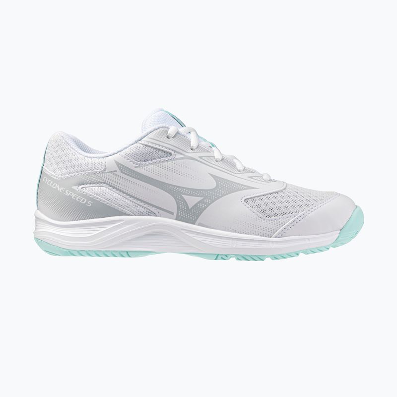 Scarpe da pallavolo da donna Mizuno Cyclone Speed 5 bianco/blu