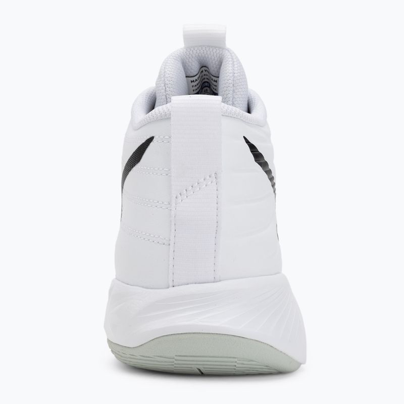 Scarpe da pallavolo Mizuno Wave Momentum Pro Mid white/black/frozen emerald 6