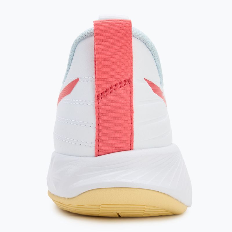 Scarpe da pallavolo donna Mizuno Wave Momentum Pro bianco/calipso coral/pale banana 6