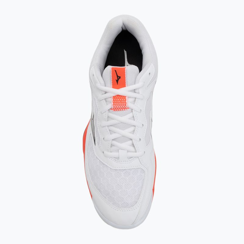 Scarpa da pallamano Mizuno Wave Phantom 3 bianco/fuoco corallo 2/citrus 5