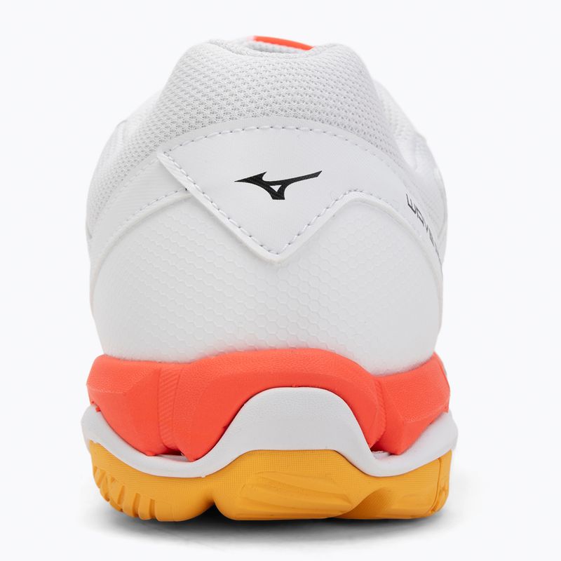 Scarpa da pallamano Mizuno Wave Phantom 3 bianco/fuoco corallo 2/citrus 6