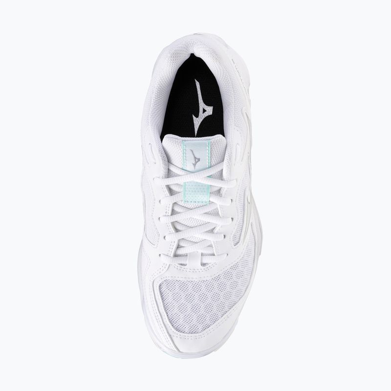 Scarpe da pallamano da donna Mizuno Wave Phantom 3 bianco/blu tinta unita 5
