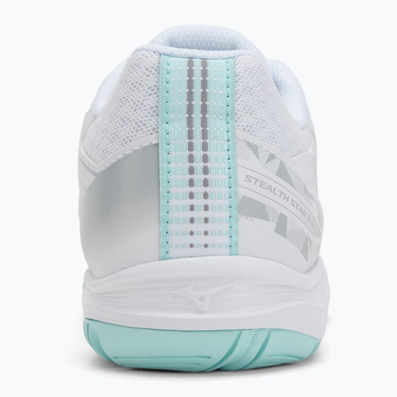 Scarpe Mizuno Stealth Star 3 da bambino, colore bianco/blu 6