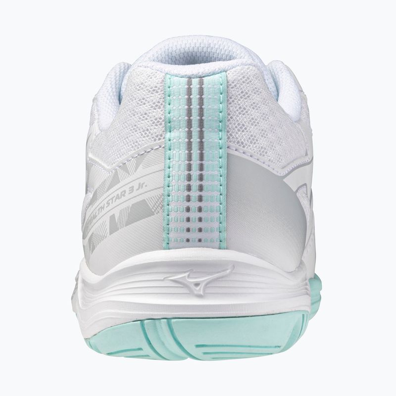 Scarpe Mizuno Stealth Star 3 da bambino, colore bianco/blu 3