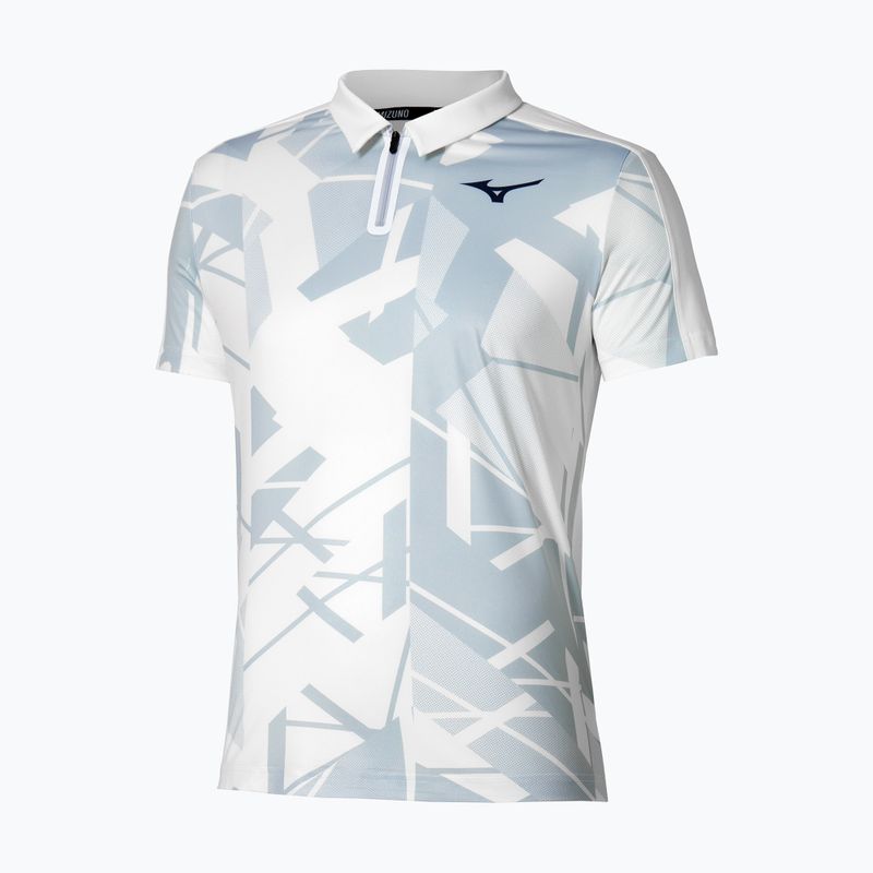 Polo Mizuno Daybreakers Shadow uomo bianco/grigio
