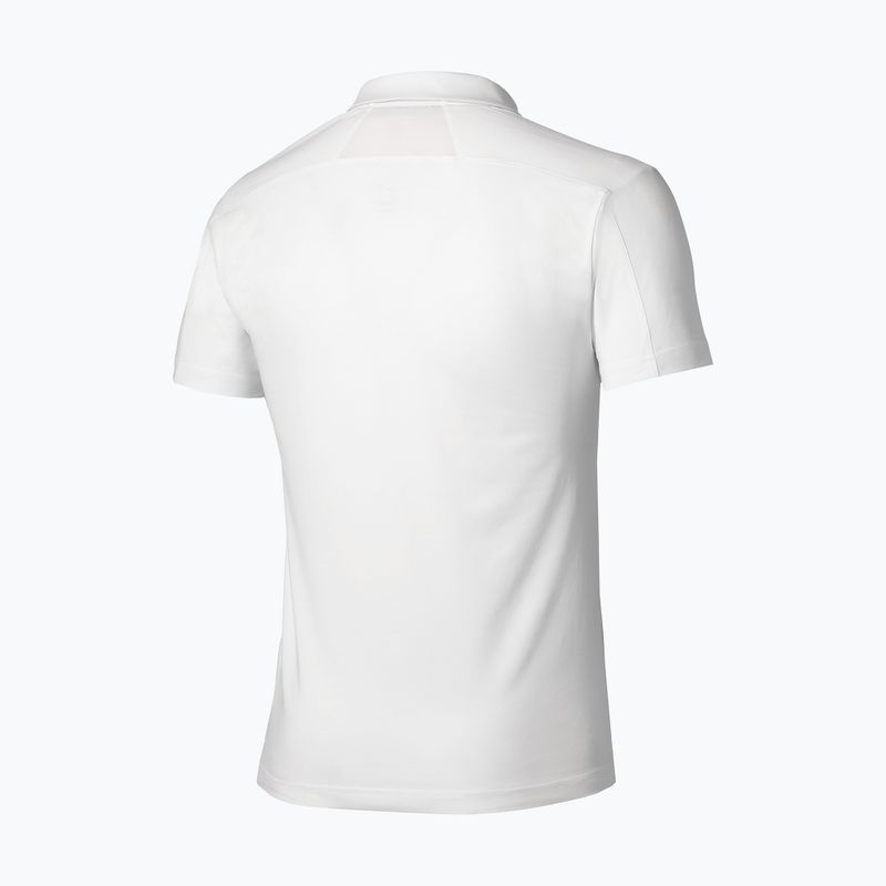 Polo Mizuno Daybreakers Shadow uomo bianco/grigio 2