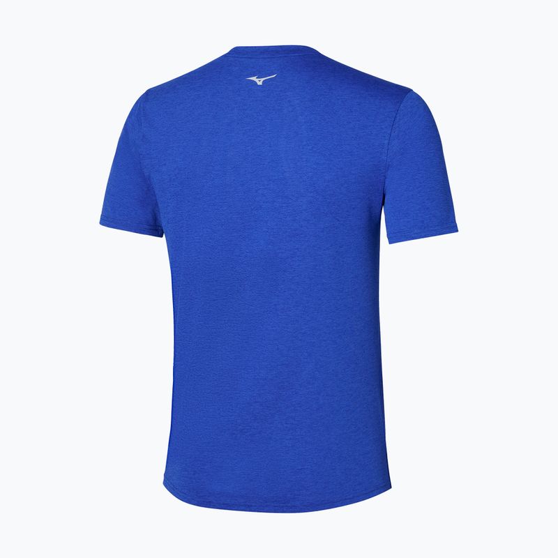 Maglietta da corsa Mizuno Impulse Core Tee blu sodalite da uomo 2