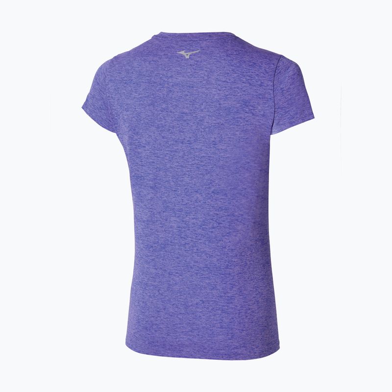 Maglietta da corsa da donna Mizuno Core Tee iris bloom 2