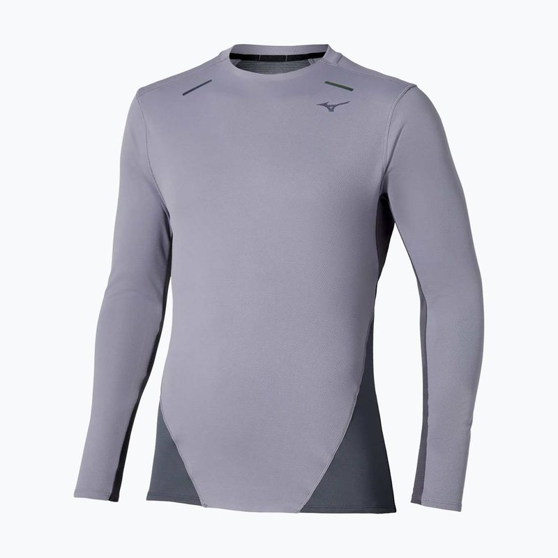 Maglia running a manica lunga da uomo Mizuno Tech Thermal Charge quiksilver