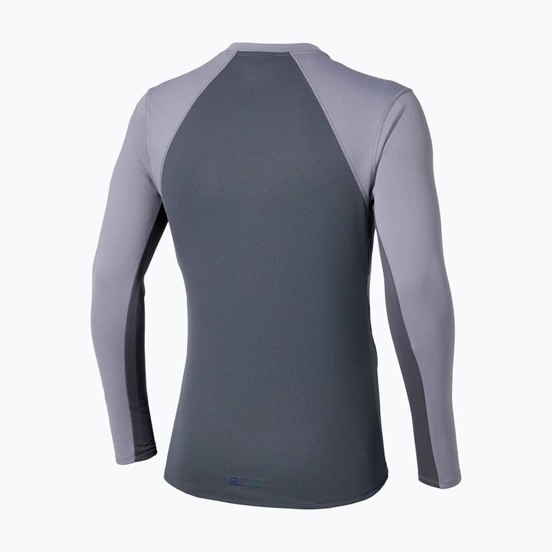 Maglia running a manica lunga da uomo Mizuno Tech Thermal Charge quiksilver 2