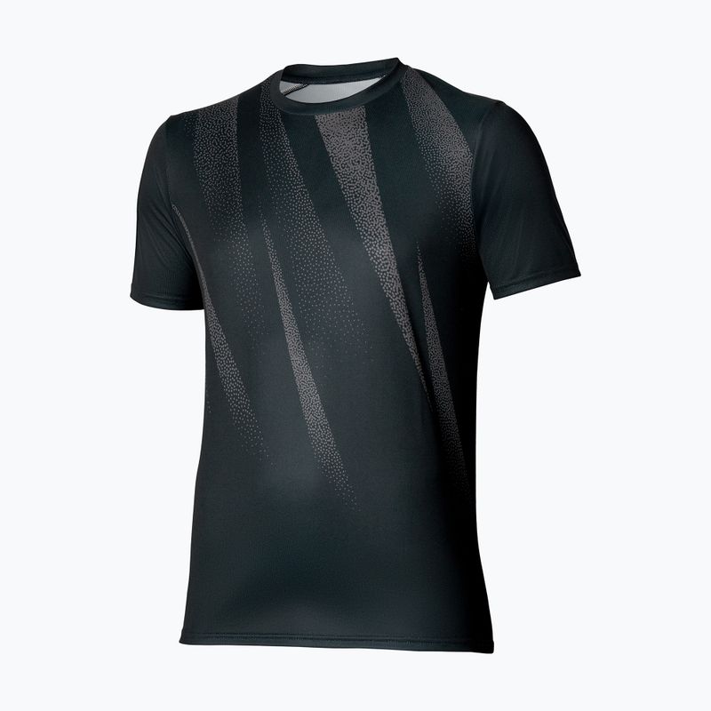 Maglietta da corsa da uomo Mizuno Core Graphic Tee nero 5