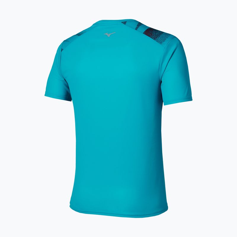 Maglietta da corsa Mizuno Core Graphic Tee Uomo capri breeze 2